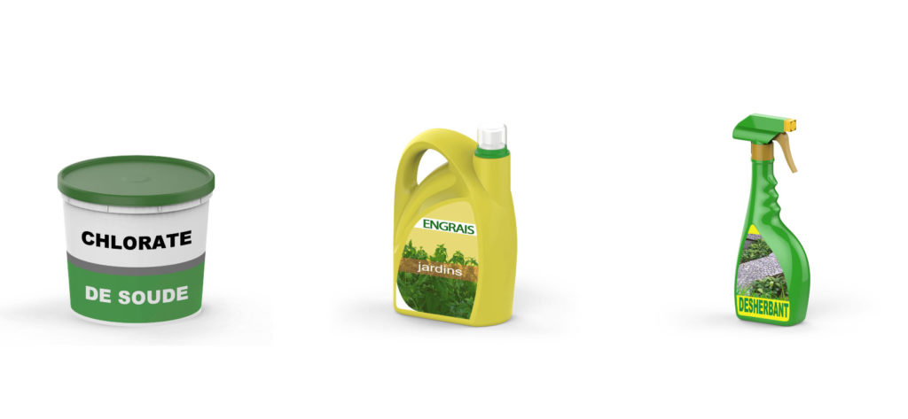DDS jardin : chlorate de soude, engrais, désherbant